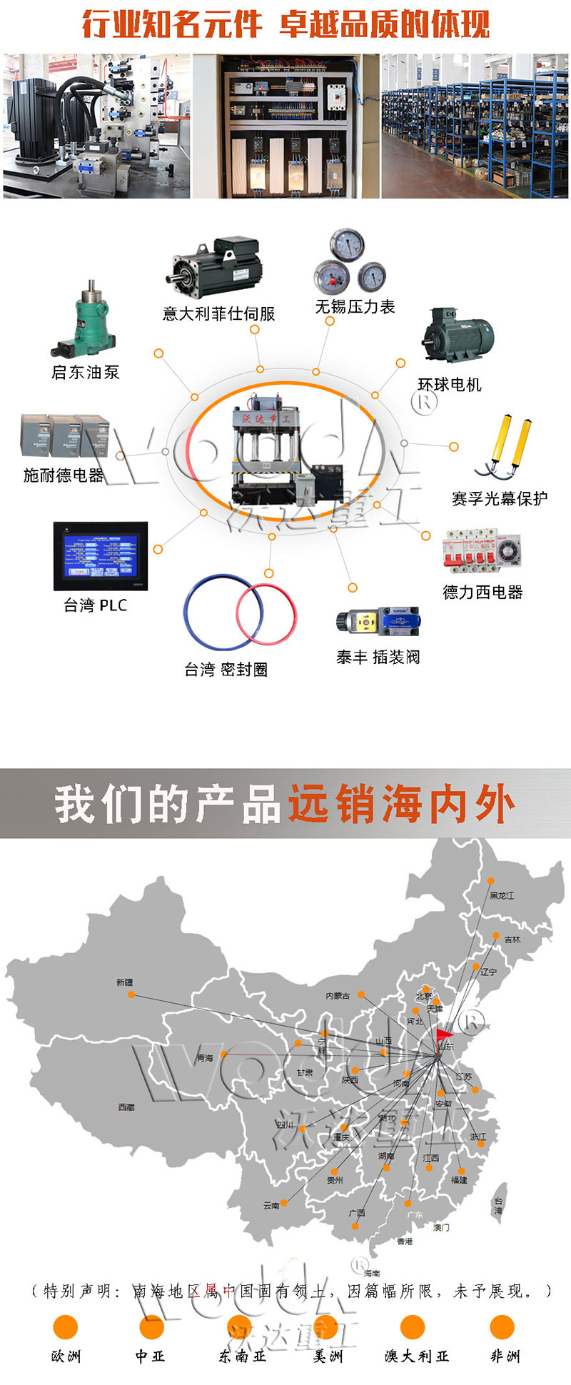 200噸四柱液壓機